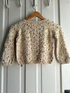 Misha & Puff confetti Popcorn Sweater